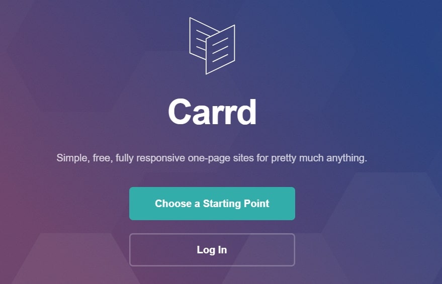 Carrd: Best For One-Page Websites