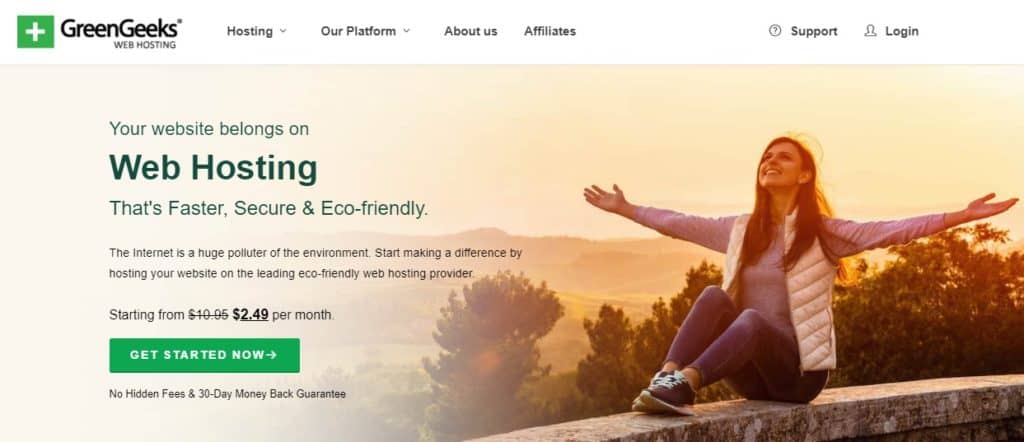 GoDaddy Alternative: GreenGeeks