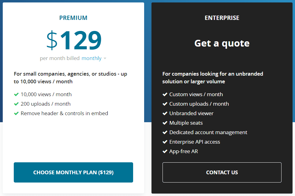 Sketchfab Pricing Plan Company