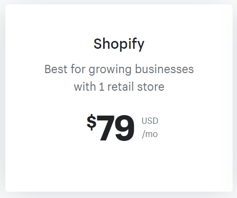 Shopify Plan
