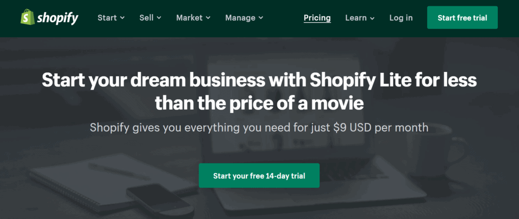 Shopify Pricing Social Media Sellers