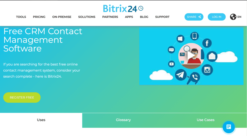 bitrix24 homepage