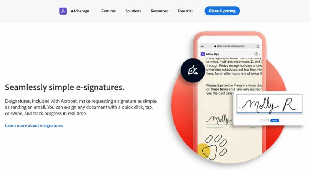 DocuSign Alternative: Adobe Sign
