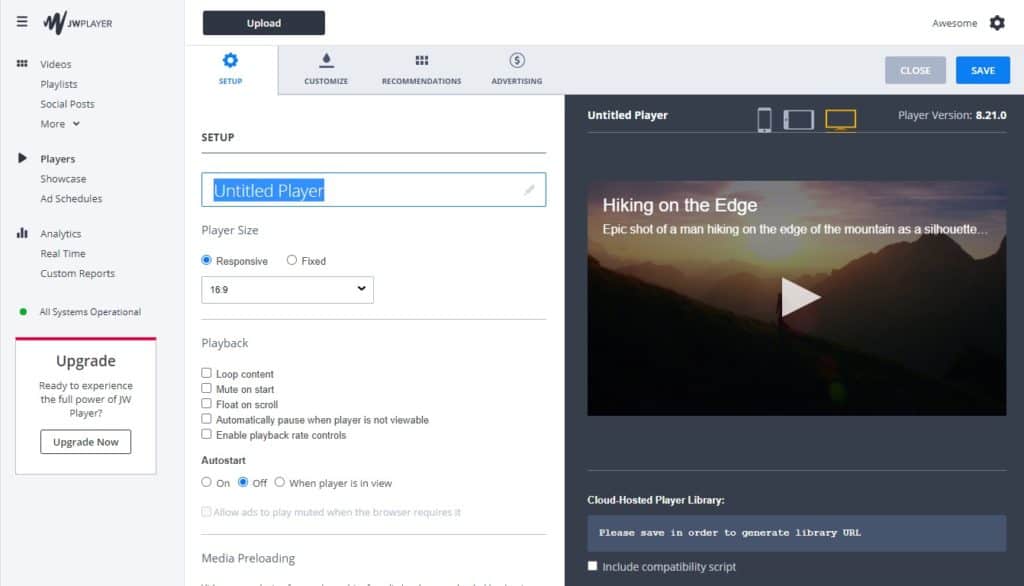 JW Player: Customize Video Payer JW Player: Customize Video Payer