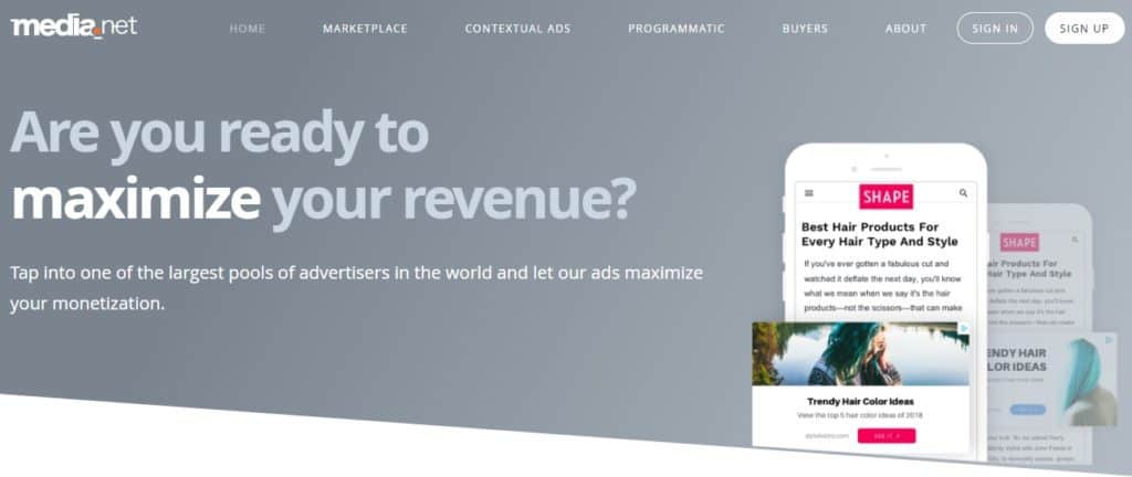 Media.net: Contextual Advertising Platform By Yahoo! Bing Networks