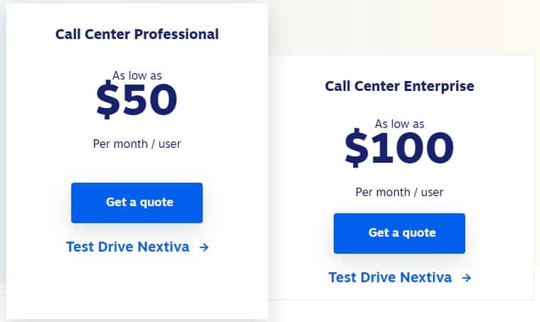 Nextiva Pricing Plan