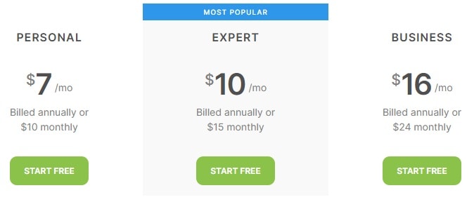 Pixpa Pricing Plan