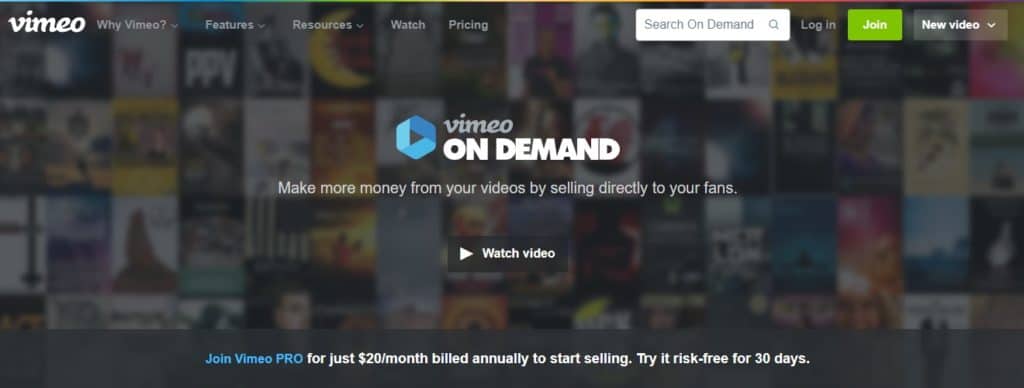 Vimeo On-Demand: Feature an Ad-Free HDR player