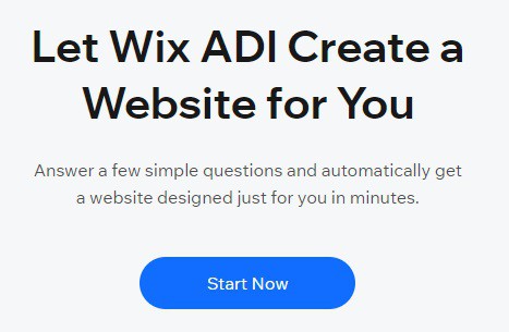 Wix ADI Builder