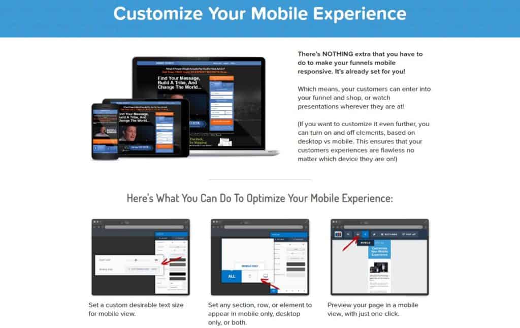 Mobile Experience Customization