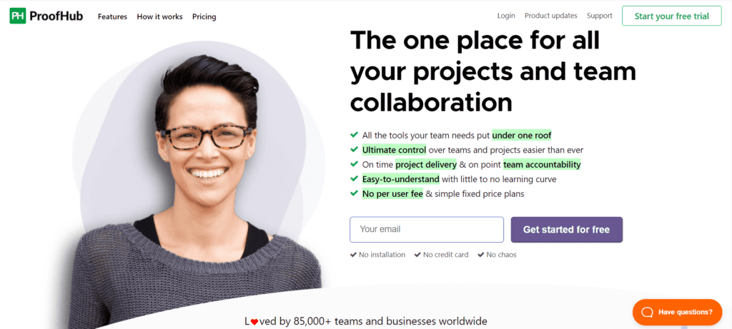 ProofHub - Trello Alternative