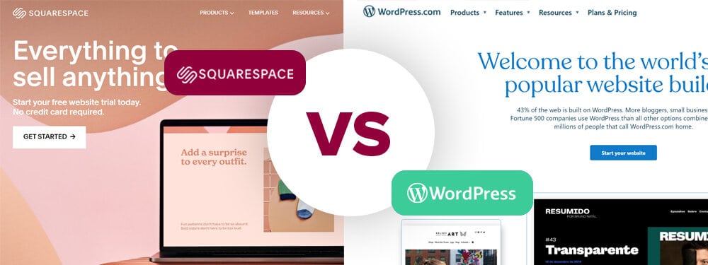 Squarespace vs WordPress