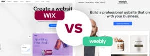 Wix vs Weebly