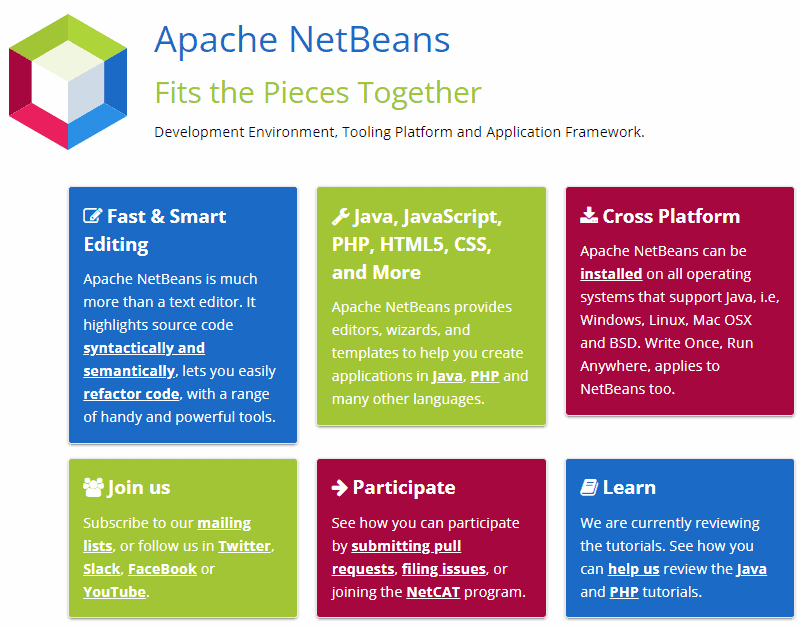 Apache NetBeans: PHP Development Environment For Windows, Linux, & Mac OSX