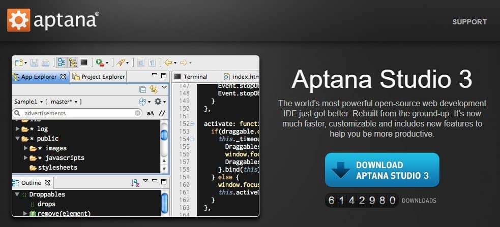 Aptana Studio: Integrated Development Environments For Building Web Applications