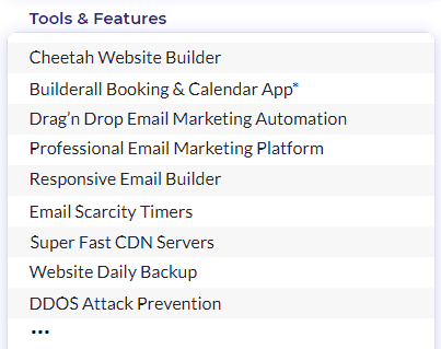 Builderall Key Features