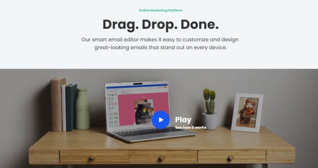 Constant Contact Email Builder