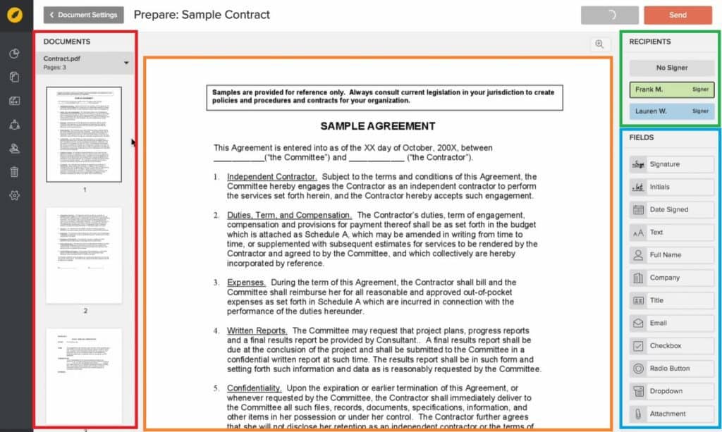 Eversign Guide: Document Editor Eversign Guide: Document Editor