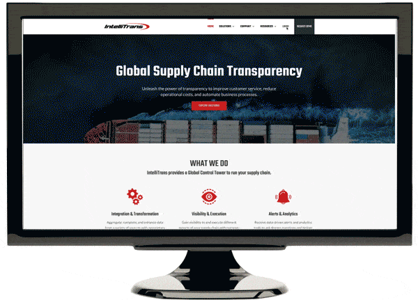 IntelliTrans Supply Chain Visibility Software Guide: Creating an Account