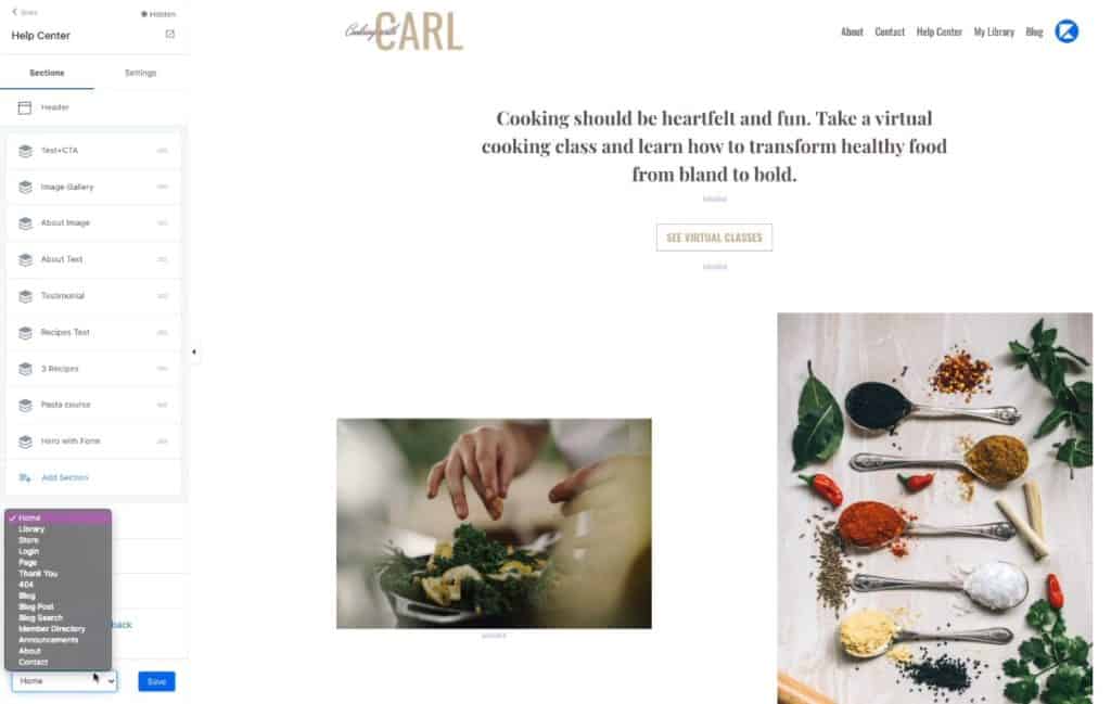 Kajabi Website Builder