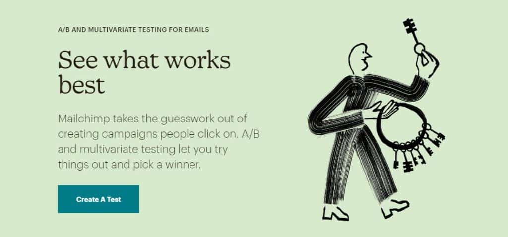 Mailchimp Simple A/B Testing
