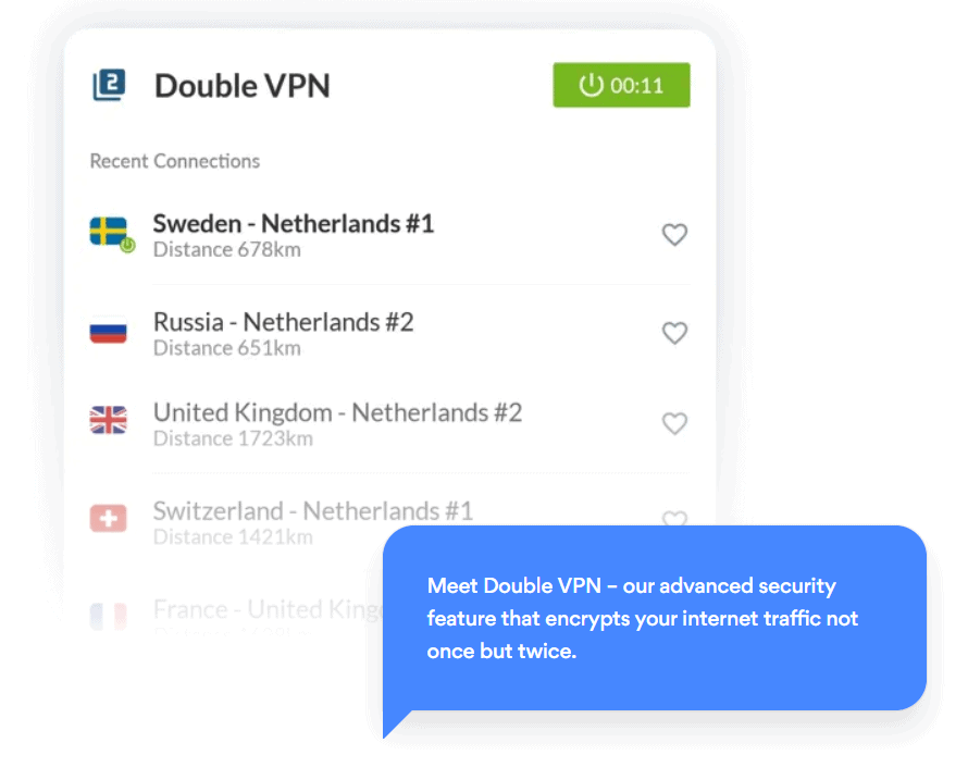 NordVPN Double VPN