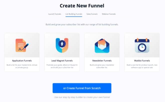 OptimizePress Guide: Create a Funnel
