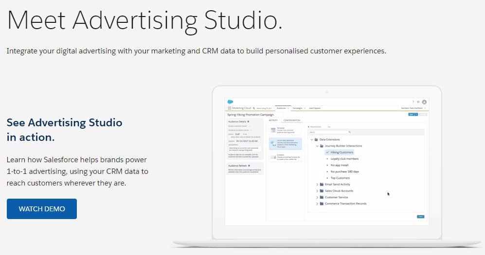 Salesforce Advertising Studio