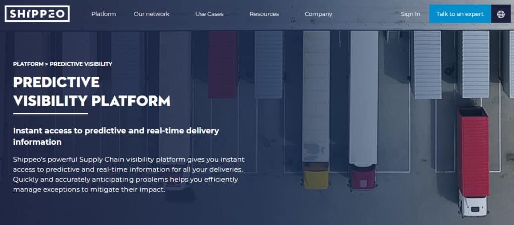 Shippeo: Modern Supply Chain Visibility Software