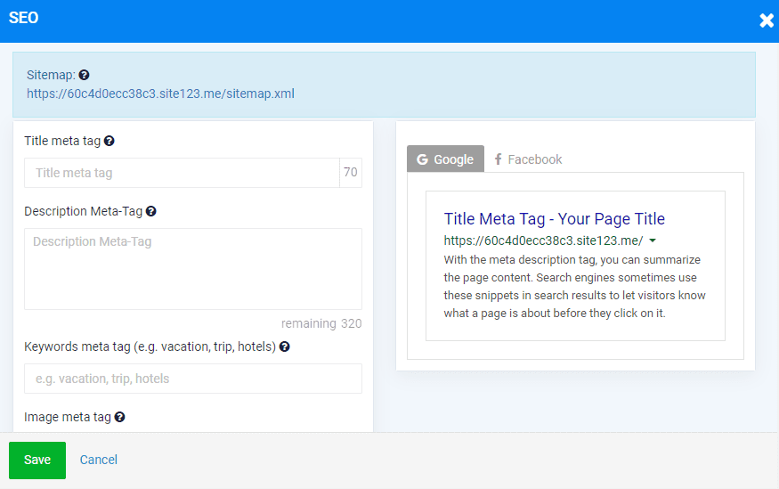 SITE123 SEO SITE123 SEO