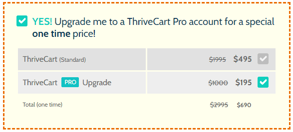 ThriveCart Pricing Plan