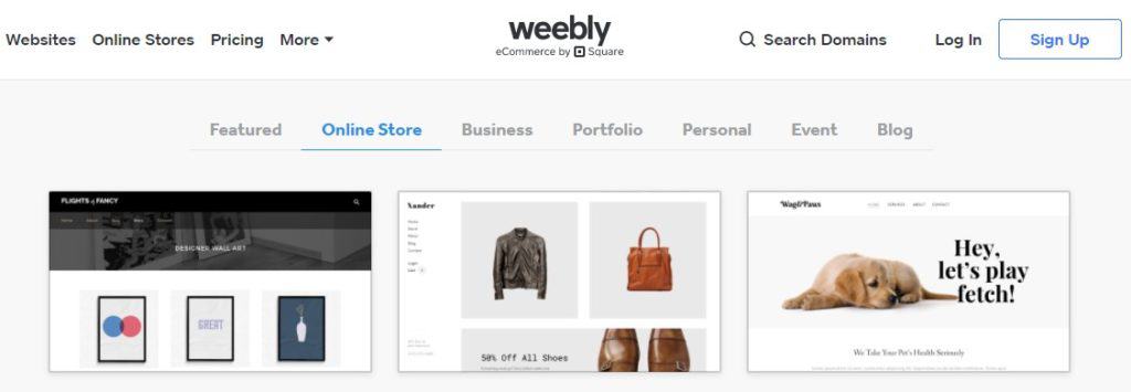 Weebly Templates