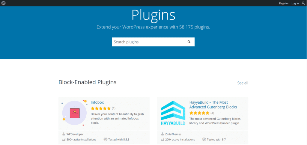 WordPress Plugin Library