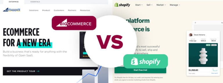 BigCommerce vs Shopify