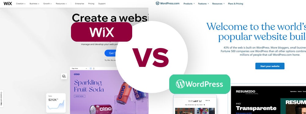 Wix vs WordPress