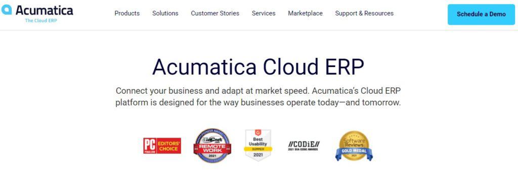Acumatica Cloud ERP: Full Suite Of Accounting Functions
