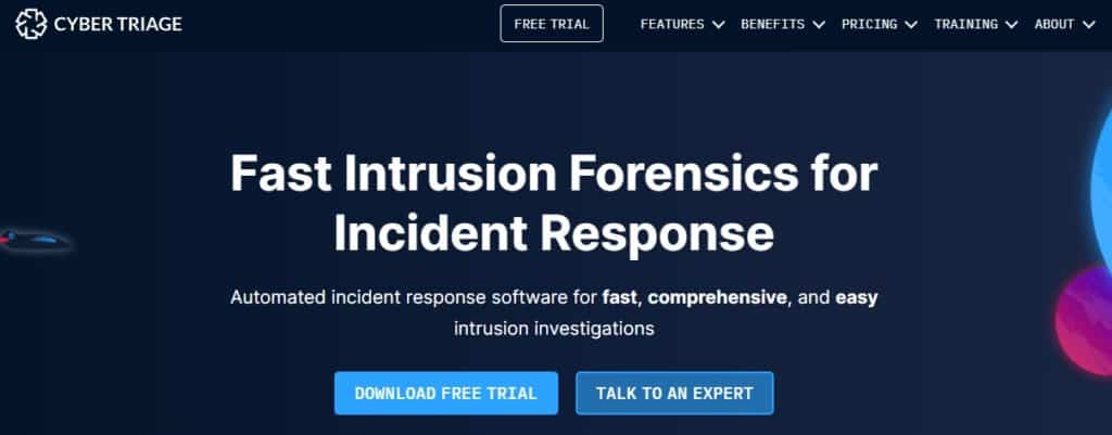 Cyber Triage: Automated Incident Response Software