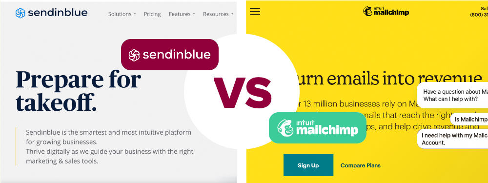sendinblue vs Mailchimp