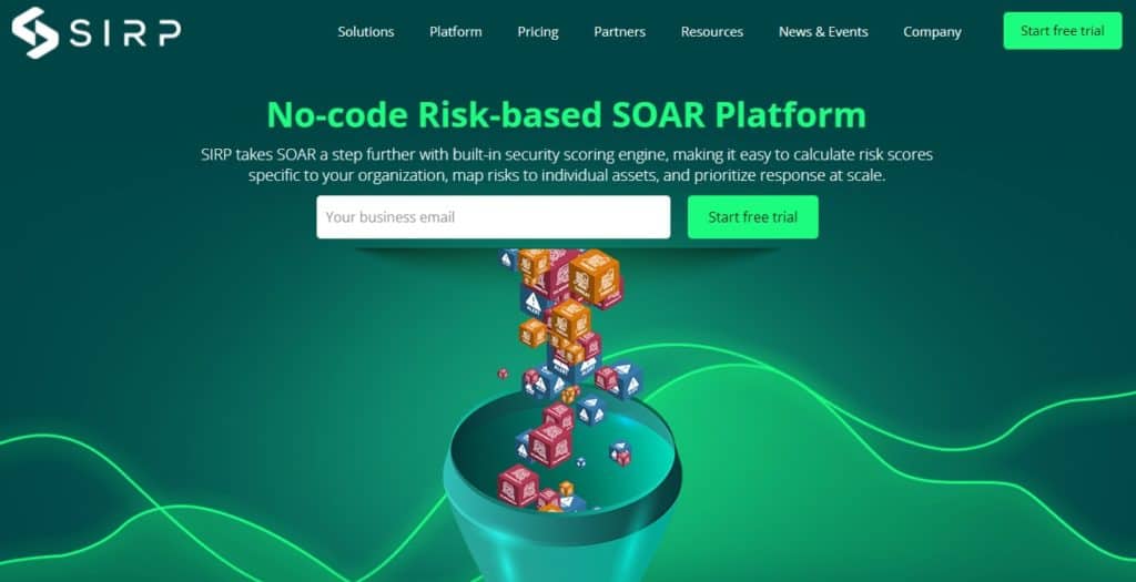 SIRP: Security Orchestration, Automation & Response (SOAR) Platform