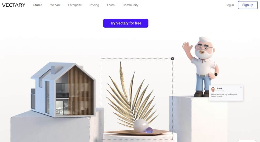 Vectary: Cloud-Based 3D Content Creation Software