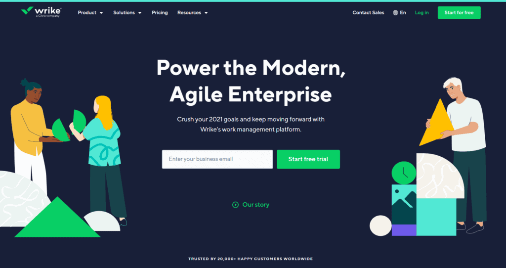 Wrike: Marketing Calendar Software