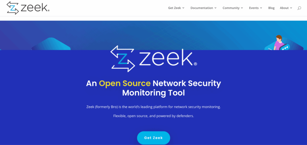 zeek homepage