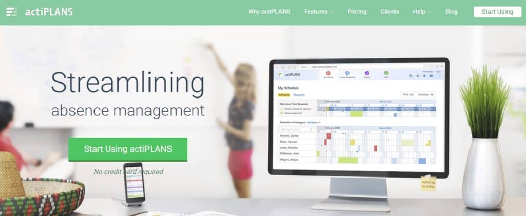 actiPLANS: Absence Management Software