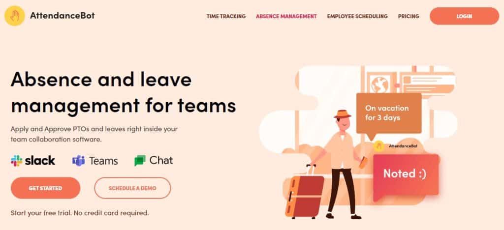 AttendanceBot: Absence Management Solutions For Remote Teams