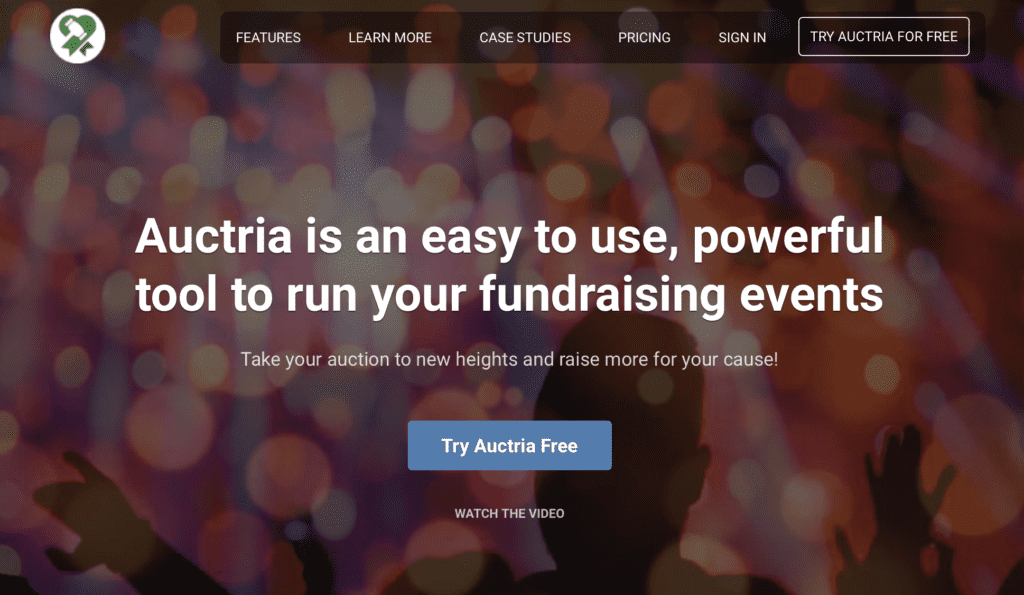 auctria homepage