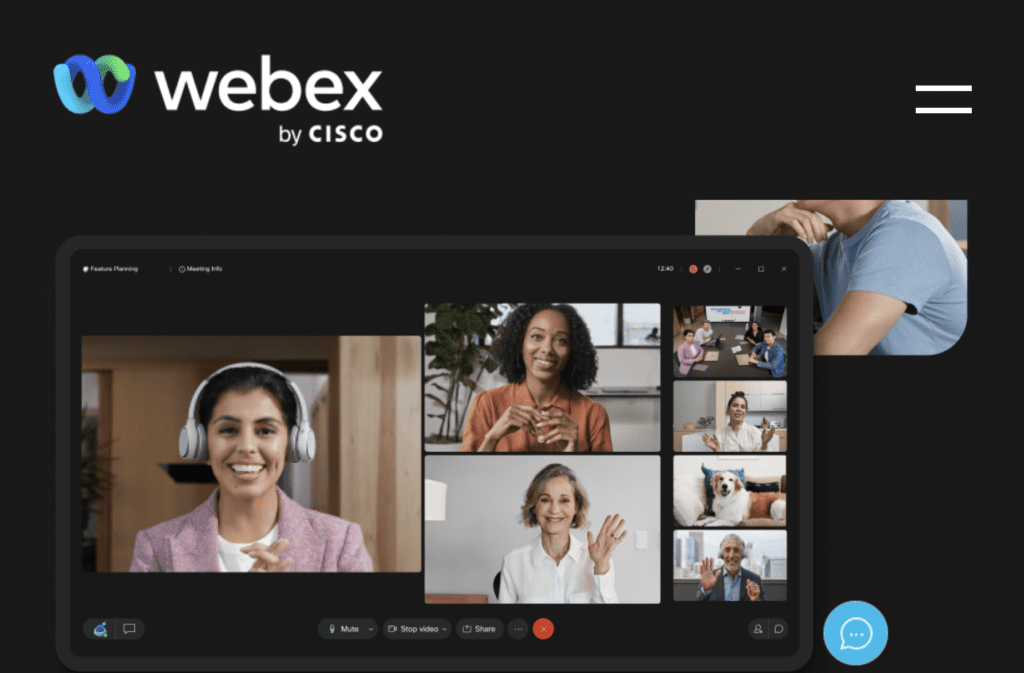 cisco webex homepage