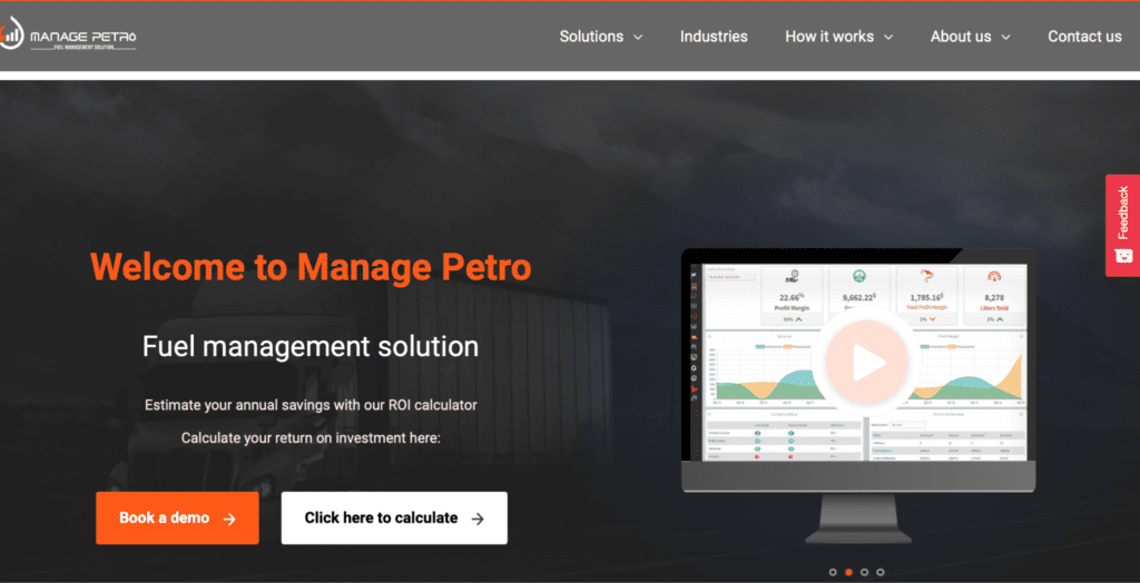 managepetro homepage