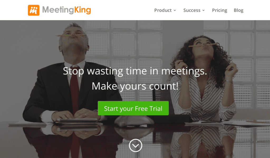 meetingking homepage