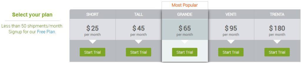 OrderCup Pricing Plan