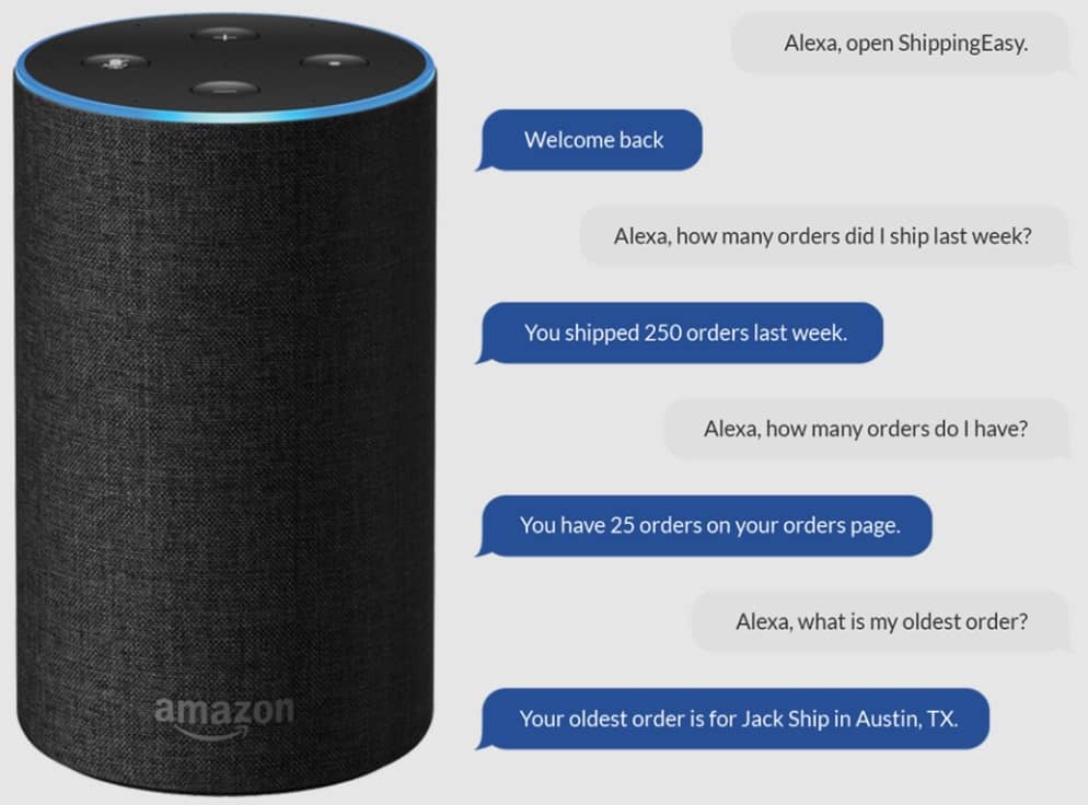 ShippingEasy: Amazon Alexa Voice Shipping